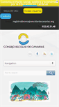 Mobile Screenshot of consejoescolardecanarias.org